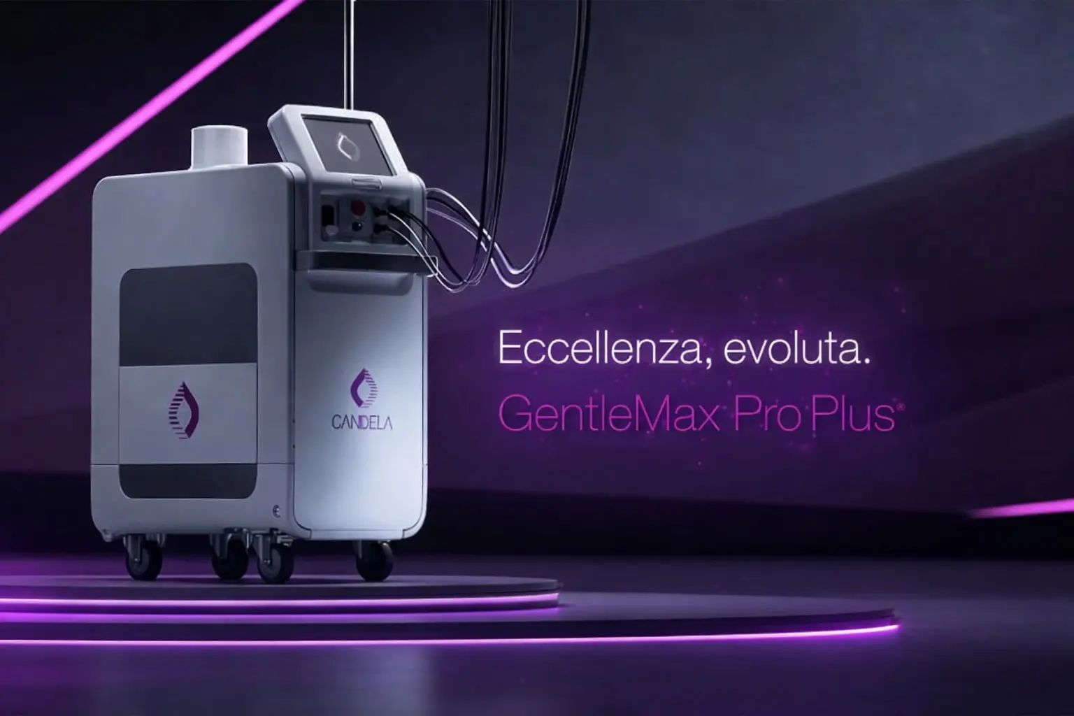 Tecnologia laser GentleMax Pro Plus